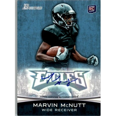 2012 Bowman Rookie Autographs #189 Marvin McNutt