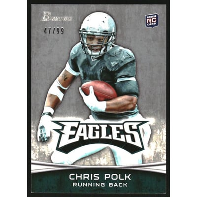 2012 Bowman Silver #103 Chris Polk