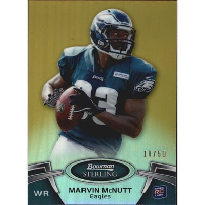 2012 Bowman Sterling Gold Refractors #84 Marvin McNutt