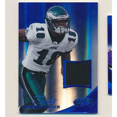2012 Certified Mirror Blue Materials #84 Jeremy Maclin/49