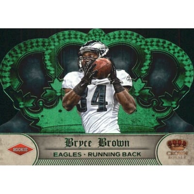 2012 Crown Royale Green #161 Bryce Brown