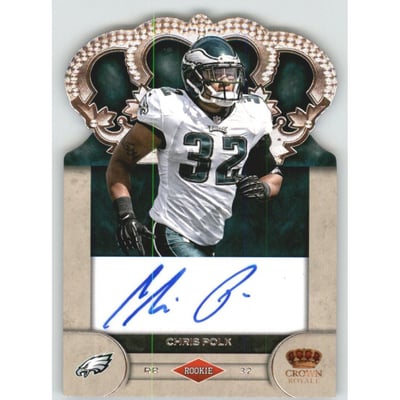 2012 Crown Royale Rookie Signatures #16 Chris Polk/245