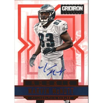 2012 Gridiron Rookie Autographs X's #264 Marvin McNutt/499