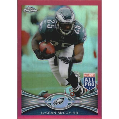 2012 Topps Chrome Pink Refractors #78 LeSean McCoy