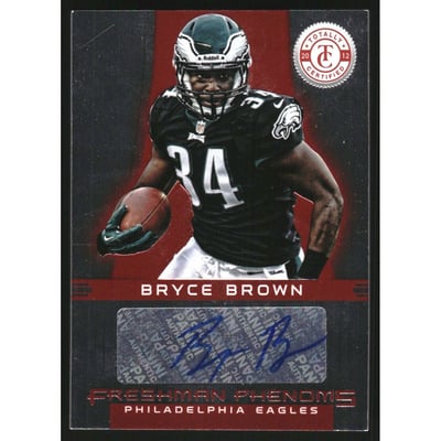2012 Totally Certified #109 Bryce Brown AU/290 RC