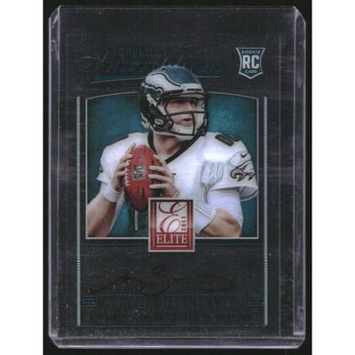 2013 Elite Rookie Inscriptions Red Ink #2 Matt Barkley SP B