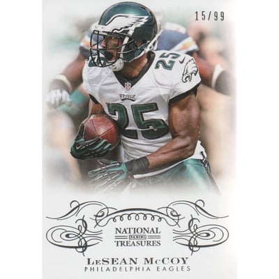 2013 Panini National Treasures #76 LeSean McCoy