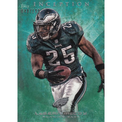 2013 Topps Inception Green #59 LeSean McCoy