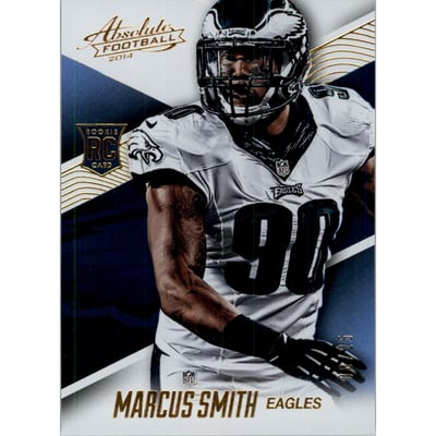 2014 Absolute Spectrum Gold #127 Marcus Smith