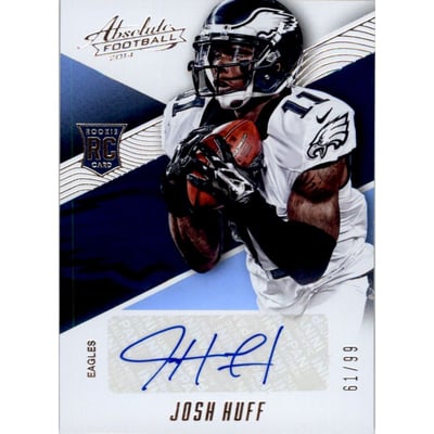 2014 Absolute Spectrum Silver #162 Josh Huff AU