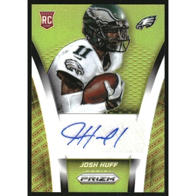 2014 Panini Prizm Rookie Autographs Prizms Panini Logo #ARJH2 Josh Huff/200