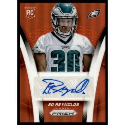 2014 Panini Prizm Rookie Autographs Prizms Red #ARER Ed Reynolds/75