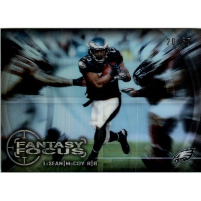 2014 Topps Chrome Mini Fantasy Focus Refractors #FFLM Lesean McCoy