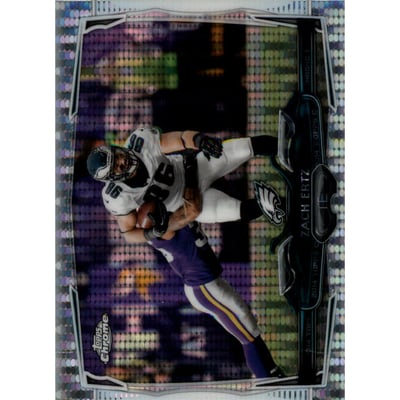 2014 Topps Chrome Mini Pulsar Refractors #34 Zach Ertz