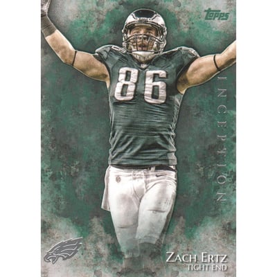 2014 Topps Inception Green #92 Zach Ertz