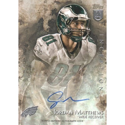 2014 Topps Inception #15R Jordan Matthews AU RC