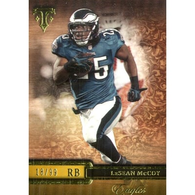 2014 Topps Triple Threads Gold #80 LeSean McCoy