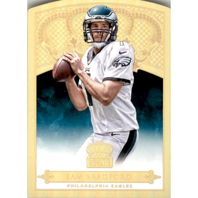2015 Crown Royale Gold Holofoil #18 Sam Bradford