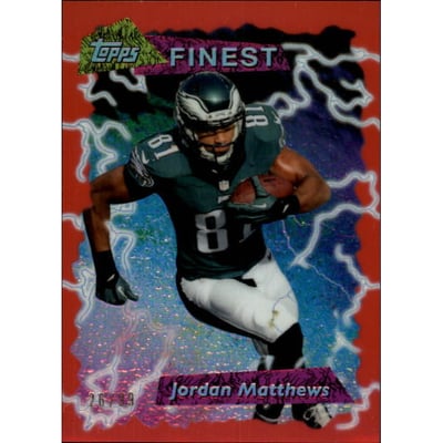 2015 Finest '95 Finest Red Refractors #95FRRJM Jordan Matthews