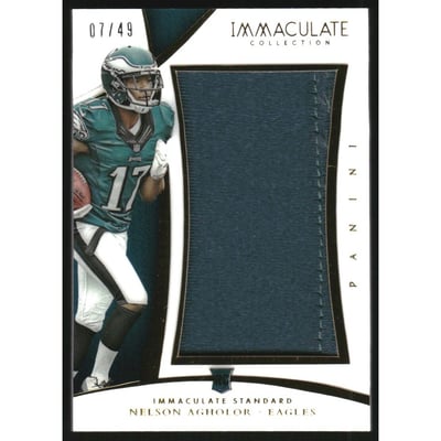 2015 Immaculate Collection Immaculate Standard #53 Nelson Agholor/49