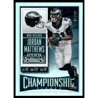 2015 Panini Contenders Championship Ticket #97 Jordan Matthews