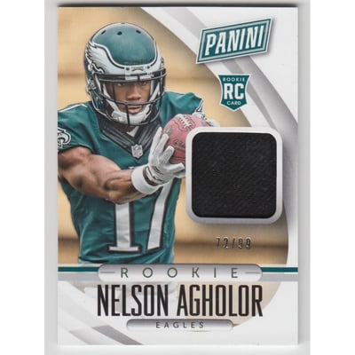2015 Panini National Convention #58 Nelson Agholor JSY/99 FB