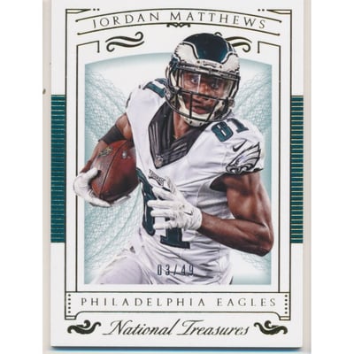 2015 Panini National Treasures Gold #79 Jordan Matthews