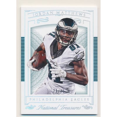 2015 Panini National Treasures Holo Silver #79 Jordan Matthews