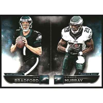2015 Panini Playbook Platinum #21 Sam Bradford/DeMarco Murray