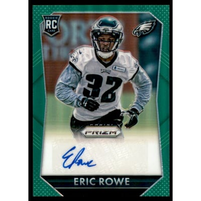 2015 Panini Prizm Rookie Autographs Prizms Green #RSER Eric Rowe/99