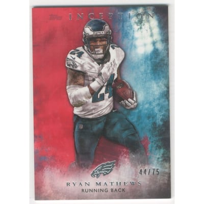 2015 Topps Inception Red #16 Ryan Mathews