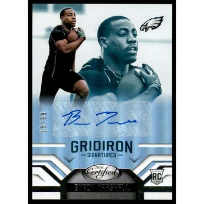2016 Certified Gridiron Signatures #GSBM Byron Marshall/99