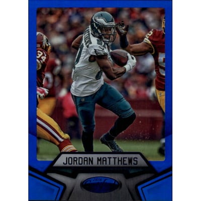 2016 Certified Mirror Blue #39 Jordan Matthews