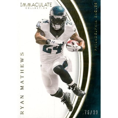 2016 Immaculate Collection #88 Ryan Mathews
