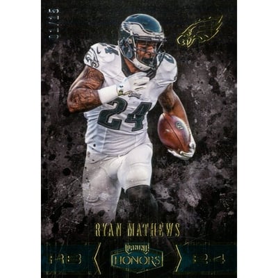 2016 Panini Honors Gold #58 Ryan Mathews