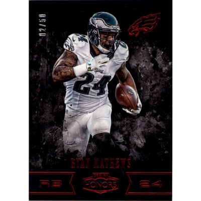 2016 Panini Honors Red #58 Ryan Mathews