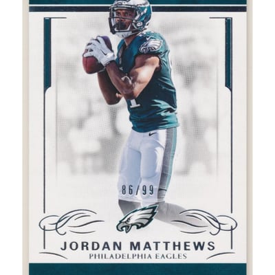 2016 Panini National Treasures #80 Jordan Matthews