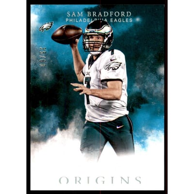 2016 Panini Origins Turquoise #58 Sam Bradford