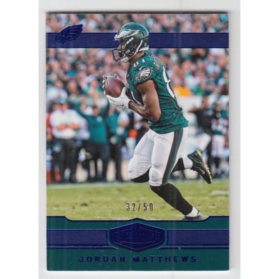 2016 Panini Plates and Patches Blue #78 Jordan Matthews
