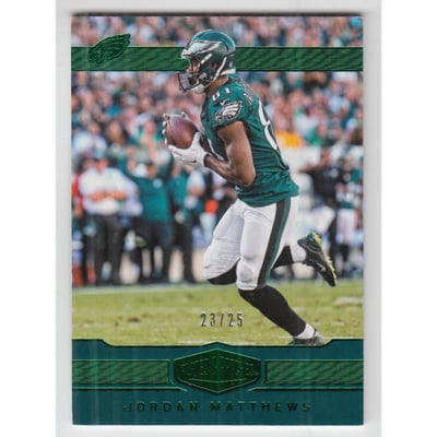 2016 Panini Plates and Patches Green #78 Jordan Matthews