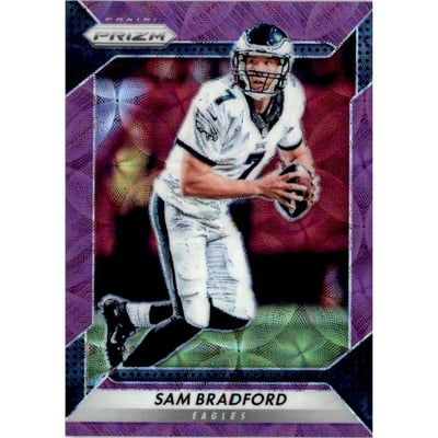 2016 Panini Prizm Prizms Purple Scope #47 Sam Bradford
