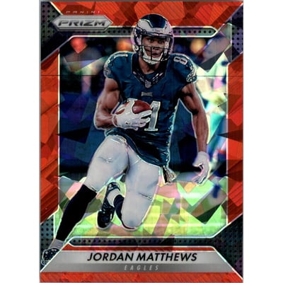 2016 Panini Prizm Prizms Red Crystals #77 Jordan Matthews