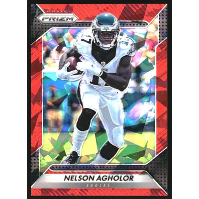 2016 Panini Prizm Prizms Red Crystals #87 Nelson Agholor