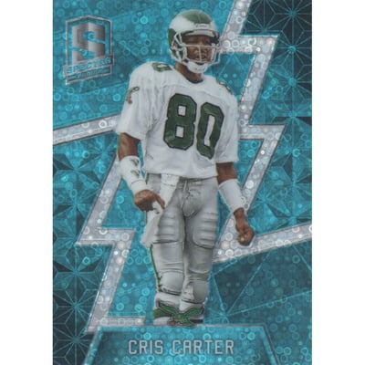 2016 Panini Spectra Neon Blue #7A Cris Carter