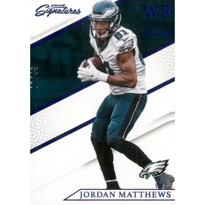 2016 Prime Signatures Prime Proof Blue #106 Jordan Matthews