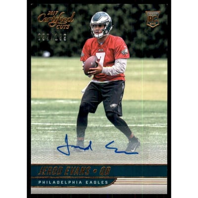 2017 Certified Cuts Rookie Scripts #152 Jerod Evans