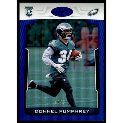 2017 Certified Mirror Blue #139 Donnel Pumphrey