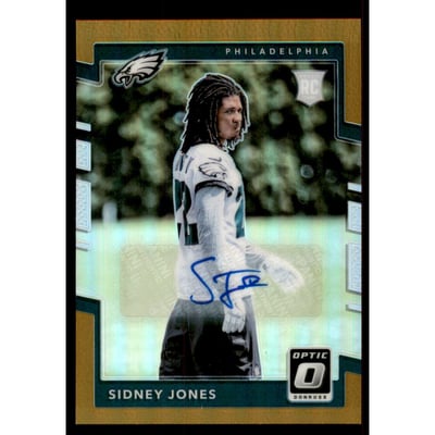 2017 Donruss Optic Rookie Autographs Bronze #101 Sidney Jones