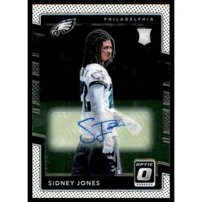 2017 Donruss Optic Rookie Autographs #101 Sidney Jones
