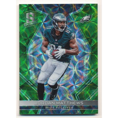 2017 Panini Spectra Neon Green #11 Jordan Matthews